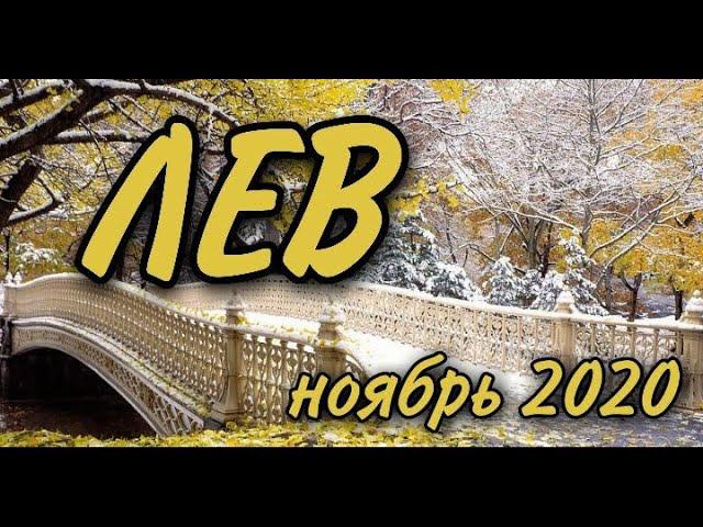 ЛЕВ  НОЯБРЬ 2020 ТАРО ПРОГНОЗ