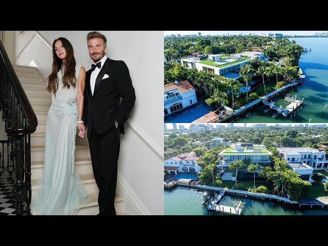 Jumba la kifahari la Victoria na David Beckham wanalopanga kulinunua kwa  £60m (TZS 215bn) Miami