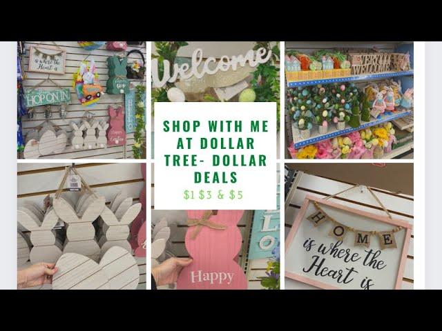 Shop/Browse with me DOLLAR TREE DOLLAR DEALS! $1, $3& $5