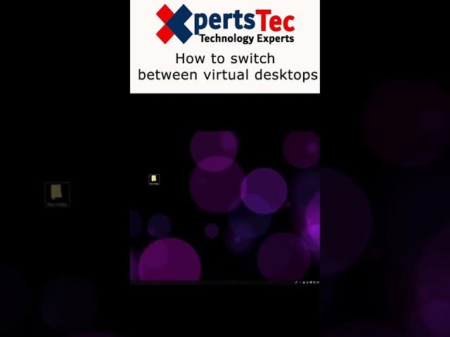 how to switch between virtual desktops