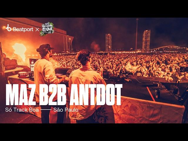 Maz B2B Antdot DJ set @sotrackboa 2024 | São Paulo | @beatport live