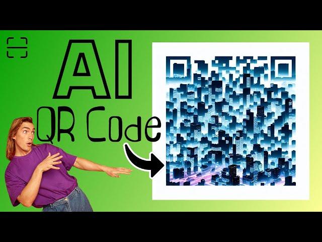 AI generates QR CODE Stable Diffusion #ai #artificialintelligence #stablediffusion