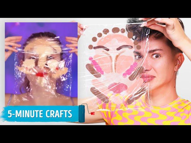 ROASTING 5 MINUTE CRAFTS MAKEUP HACKS!