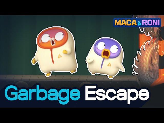 [MACA&RONI Garbage Escape | Macaandroni Official Channel | Funny Cartoon