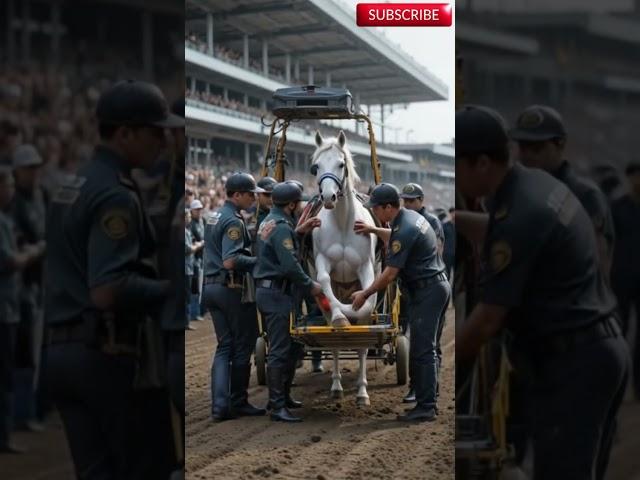 **"Rise of the White Thunder: A Champion’s Comeback"**  #animals #rescueefforts #race  #wildlife