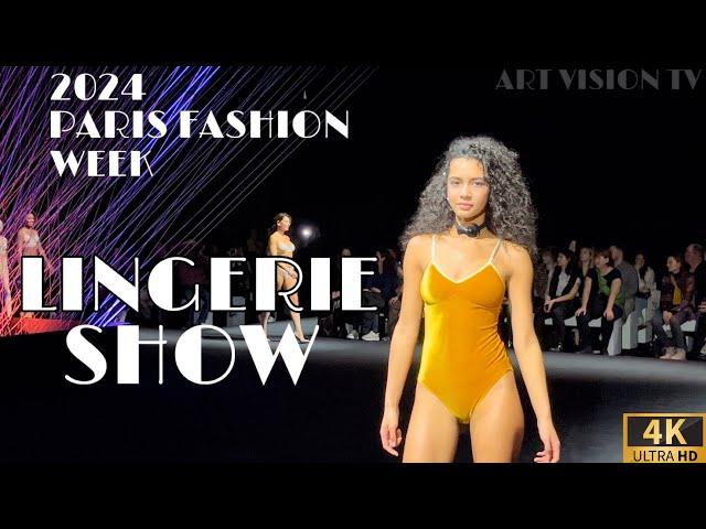 [PARIS FASHION WEEK 2024] LINGERIE FASHION SHOW(4K ULTRA HIGH DEFINITION) 22/January/2024