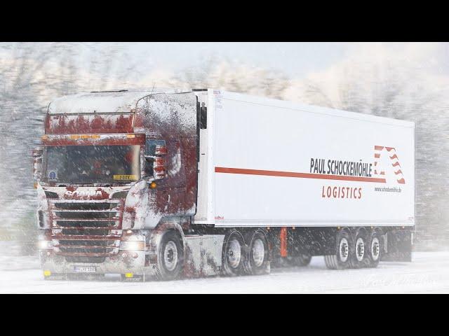 ETS2 1.46 Frosty Winter Weather & Physics Mod | Euro Truck Simulator 2 Mod