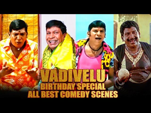 Vadivelu Birthday Special Best Comedy Scenes | Main Hoon Bodyguard, Dilwala The Real Man, Temper 2