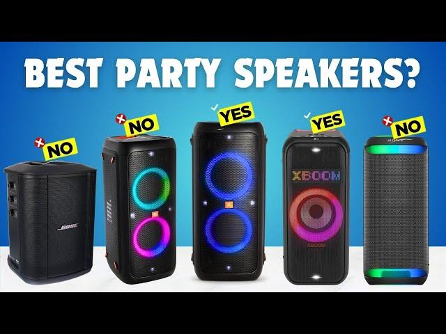 Best Party Speakers 2025 | The 5 Best Party Speakers Review