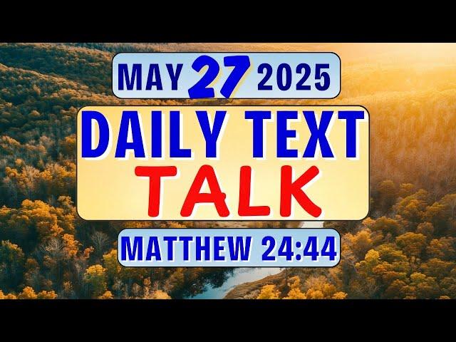 🟠PROVE YOURSELVES READY  MATTHEW 24:44 | JW DAILY TEXT TALK