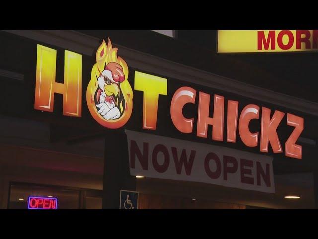 Video captures moment car plows into new 'Hot Chickz' restaurant in Mission Valley