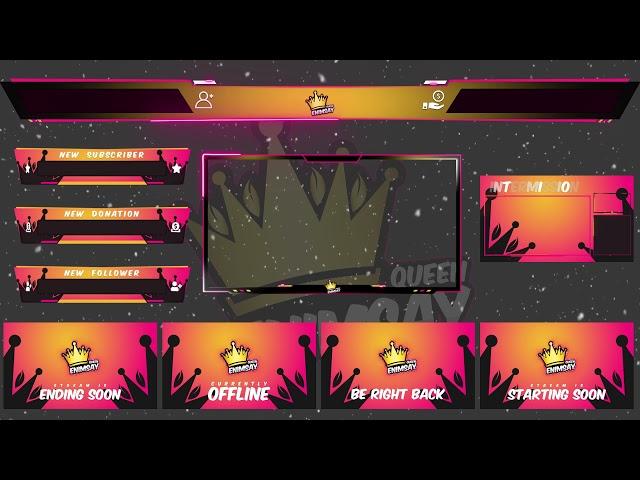 Top animated Twitch Overlay -  Download Free animated Twitch Overlay