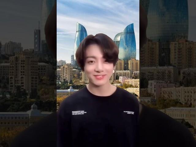 BTS Jungkook in Azerbaijan