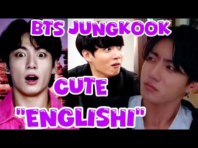 BTS JUNGKOOK SPEAKING ENGLISH: THE CUTEST WEVERSE LIVE