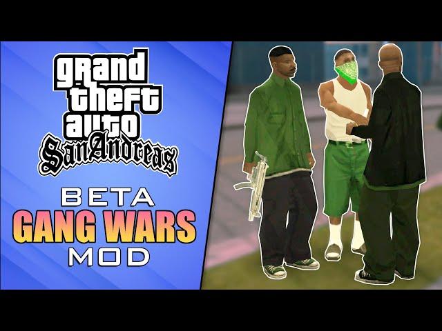 Beta Gang Wars Mod | Grand Theft Auto: San Andreas