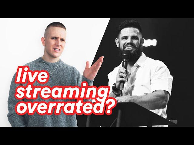 Why I STILL Don't Recommend Live Streaming For Smaller Churches