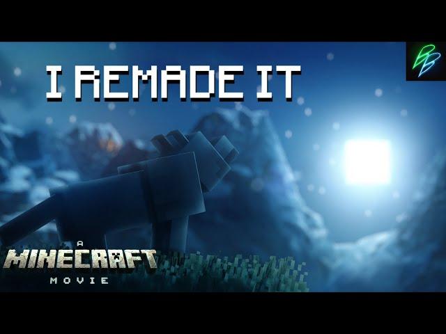 I IMPROVED the Minecraft Movie Trailer