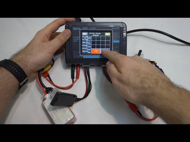 HTRC T240 Duo (6S Dual Battery Balance Charger, Touchscreen, 110V/220V)