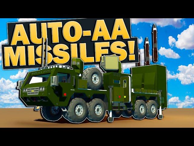 ANTI AIR MISSILE TRUCK With MANY MISSILES In Stormworks!