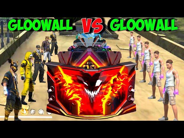 Gloowall Vs Gloowall Skin Challange On Factory Roof | The Chaos New Gloowall - Garena Free Fire