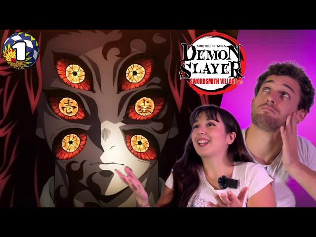 FINALMENTE VEDIAMO TUTTE LE LUNE CRESCENTI /Demon Slayer- SWORDSMITH VILLAGE ARC 3x01(Pt.1) Reaction