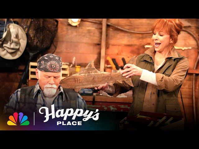 Bobbie Goes Fishing with Emmett | Happy's Place | NBC