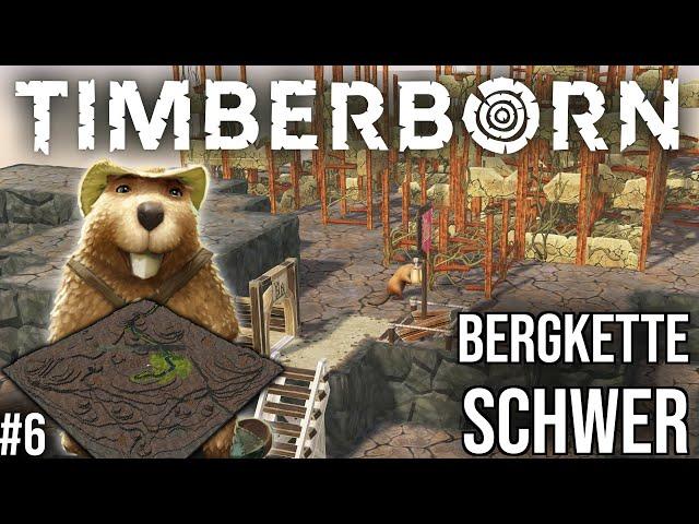 Mit den Rustikalruten auf Bergkette #6 | Let's Play Timberborn | deutsch