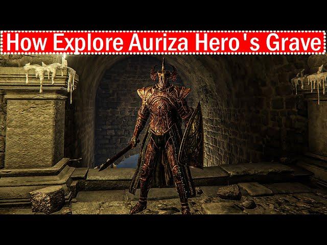 Elden Ring How To Explore Auriza Hero's Grave Full Guide (All Secrets and Hidden Items)