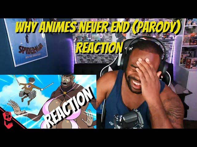 Why Animes Never End parody REACTION @Flashgitz