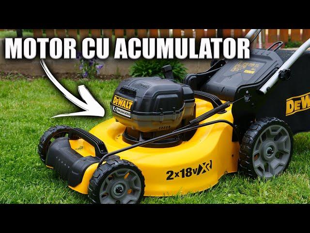 Noua mea Masina de tuns iarba cu acumulator! DeWALT DCMW564 | Acumulator 18V