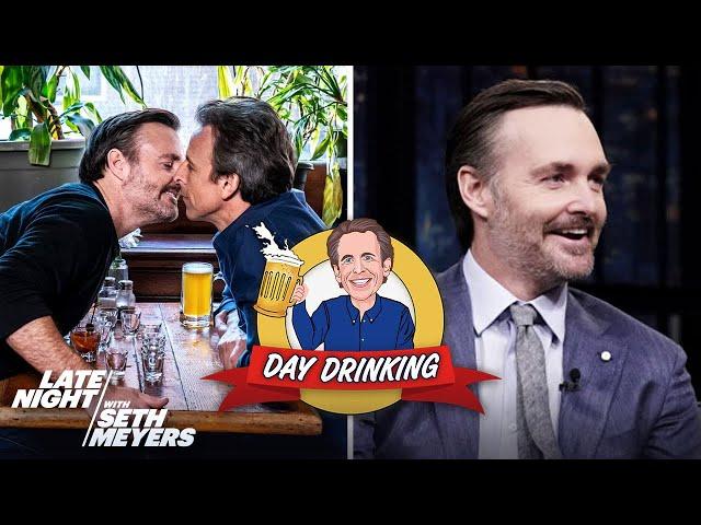 Will Forte and Seth Meyers Go Day Drinking and Share Their Thoughts on the Day