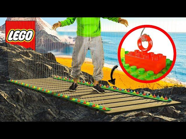 Will the LEGO BRIDGE hold a man?