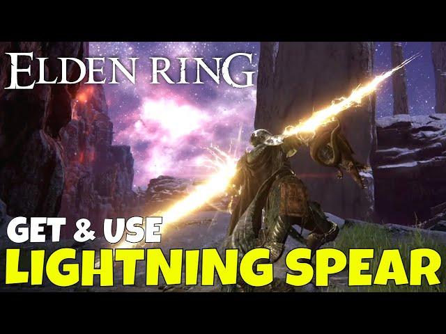 Elden Ring How to Get & Use Lightning Spear Incantation Spell