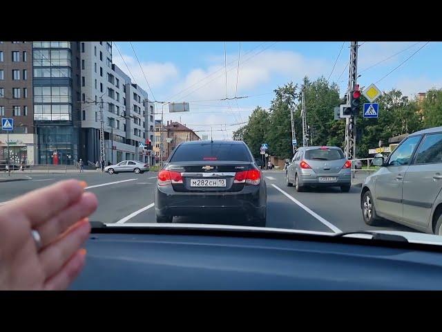 Алгоритм выполнения разворота для экзамена.Спокойная работа ног на педалях