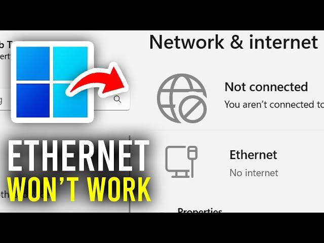 How To Fix Ethernet Connection In Windows 11 - Full Guide