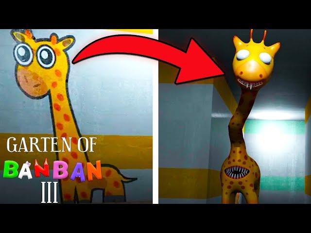 Garten of Banban 7 - Meeting with GIRAFFE MELMAN! Gameplay #2