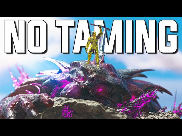 Can You Beat ARK: Extinction WITHOUT TAMES...