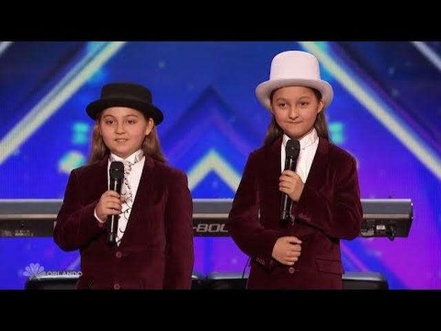 Elias & Zion - Twins Play Keyboard | Auditions Week 4 | America's Got Talent 2016 Full Auditions