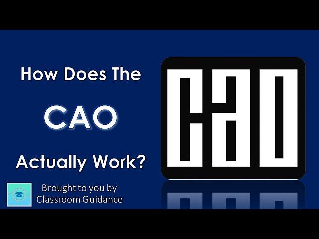 How does the CAO actually work?