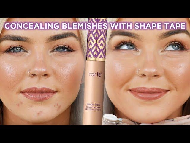 concealing with tarte shape tape contour concealer | tarte tutorials