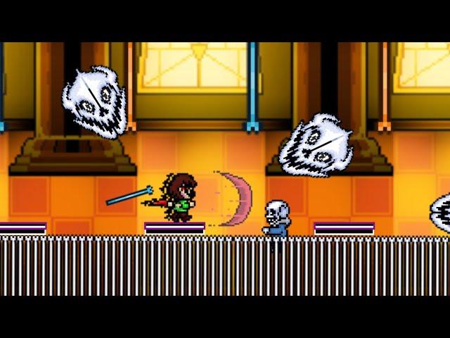 Bonetale Update Beta V3 Sans Rework Gameplay vs Frisk Rework