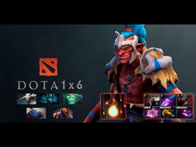 Dota 1x6 Troll Warlord, Fervor.