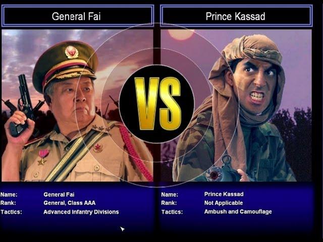 Challenge mode: General Fai VS Prince Kassad