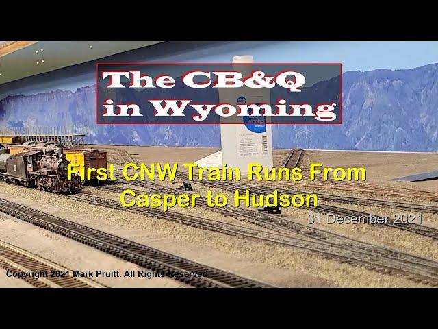 2021 12 31 First CNW Train Runs from Casper to Hudson