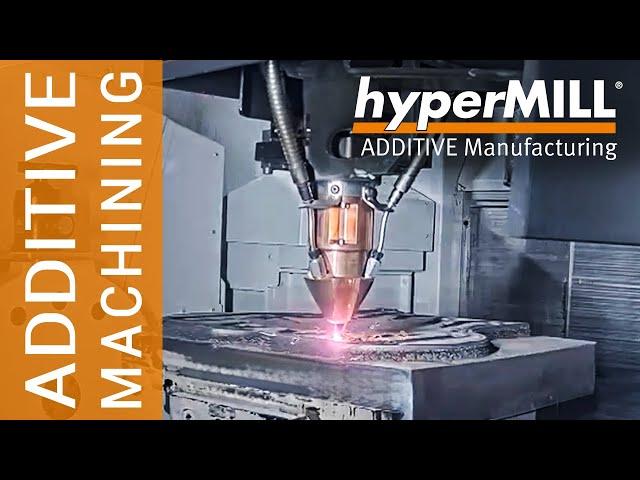 hyperMILL ADDITIVE Manufacturing: Het beste van twee werelden