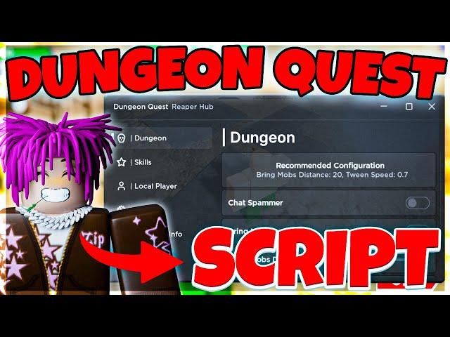 NEW Dungeon Quest Script (INFINITE MONEY, AUTOFARM,  KILL AURA & MORE!