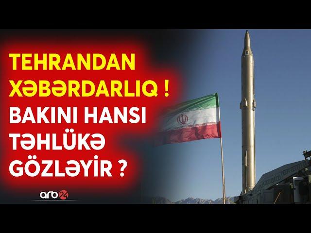 SON DƏQİQƏ! İran XƏBƏRDARLIQ etdi - Hücum raketləri Bakını hədəf aldı? - NEFT BAZALARI hədəfdədir?