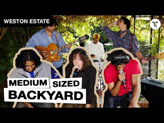 Weston Estate Performs in the Medium Sized Backyard