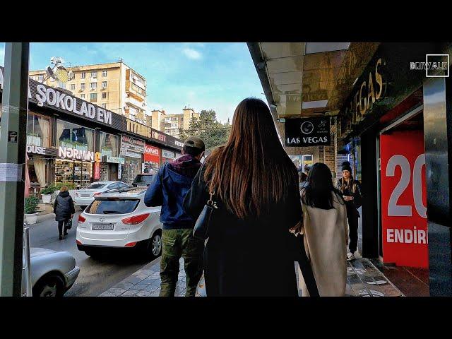 Baku city - Walking Tour  (January 2022) Ahmadli - Azerbaijan 4K Walk