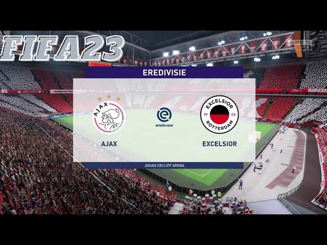 FIFA 23 | Ajax vs Excelsior - Johan Cruijff Arena | Gameplay